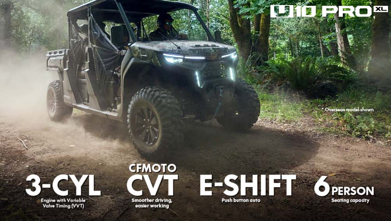CFMOTO U10 PRO XL 2025