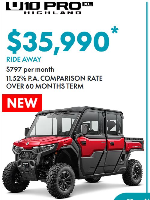 CFMOTO U10 PRO XL HIGHLAND 2025