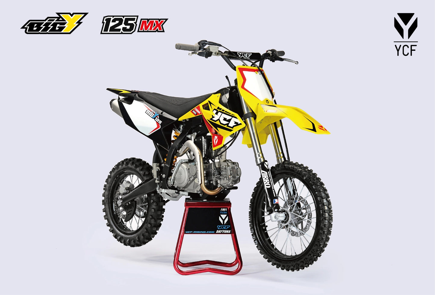 YCF BIGY F125SEL MX 2023 YELLOW