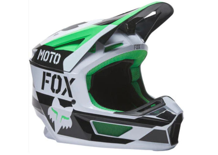 FOX 2022 V2 NOBYL WHITE / BLACK MIPS HELMET
