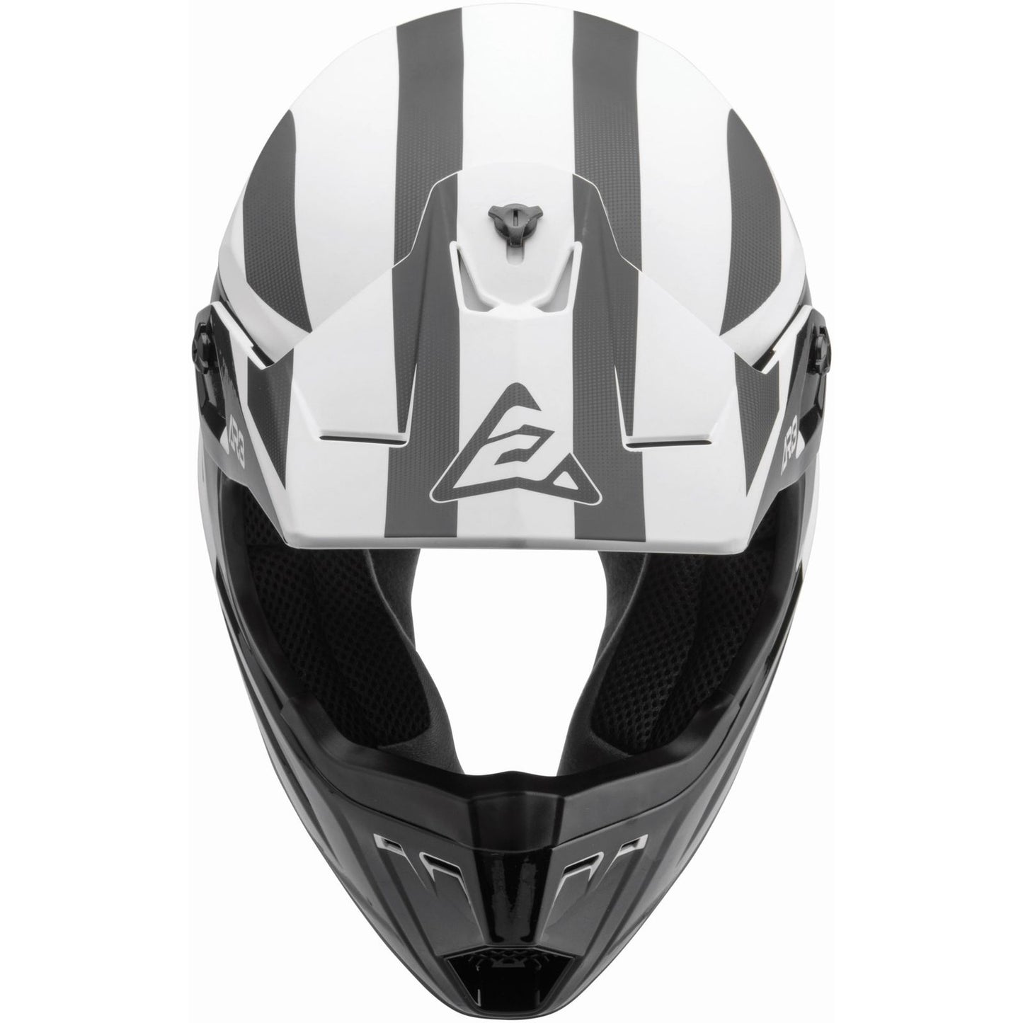 ANSWER RACING AR3 PHANTOM HELMET - BLACK/WHITE