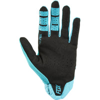 FOX 2023 AIRLINE TEAL GLOVES