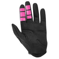 FOX 2023 DIRTPAW BLACK/PINK KIDS GLOVES