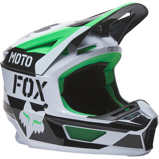 FOX 2022 V2 NOBYL WHITE / BLACK MIPS HELMET