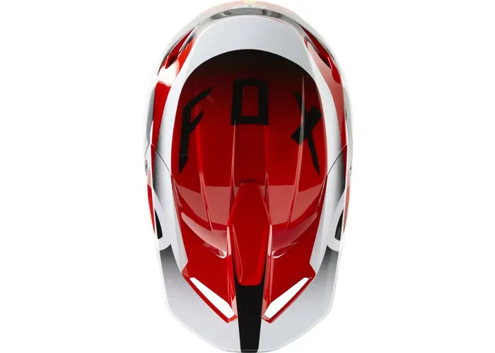 FOX MENS V1 LEED HELMET FLO RED MIPS
