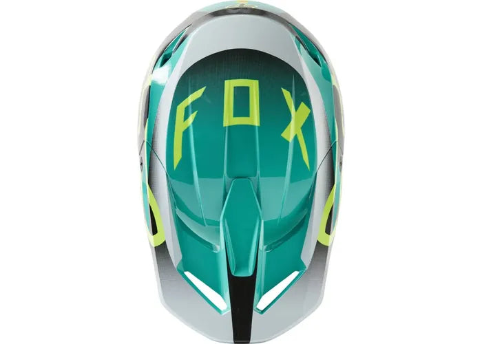 FOX MENS V1 LEED HELMET TEAL MIPS