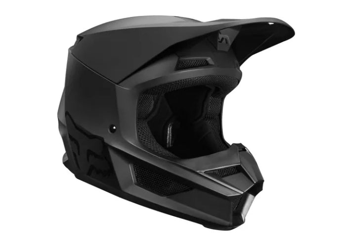 YTH V1 MATTE BLK HELMET