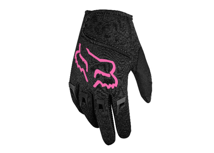 FOX 2023 DIRTPAW BLACK/PINK KIDS GLOVES