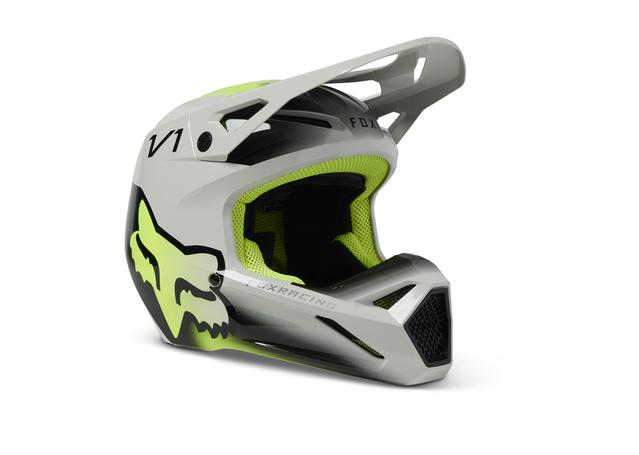 FOX MX23 YOUTH V1 TOXSYK HELMET DOT ECE STEEL GREY
