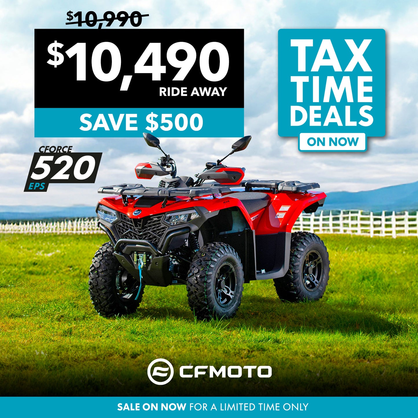 CFMOTO CFORCE 520 EPS 4wd