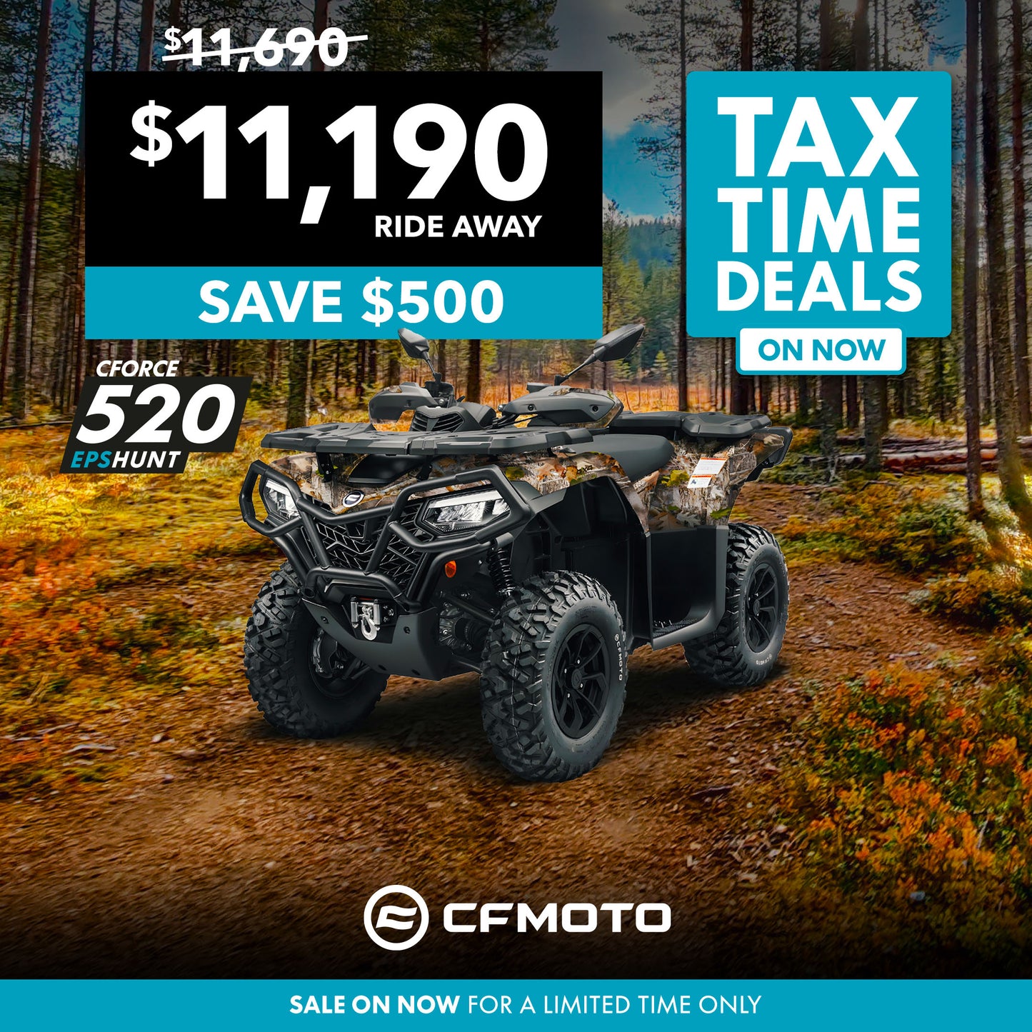 CFMOTO CFORCE 520 EPS HUNTER EDITION