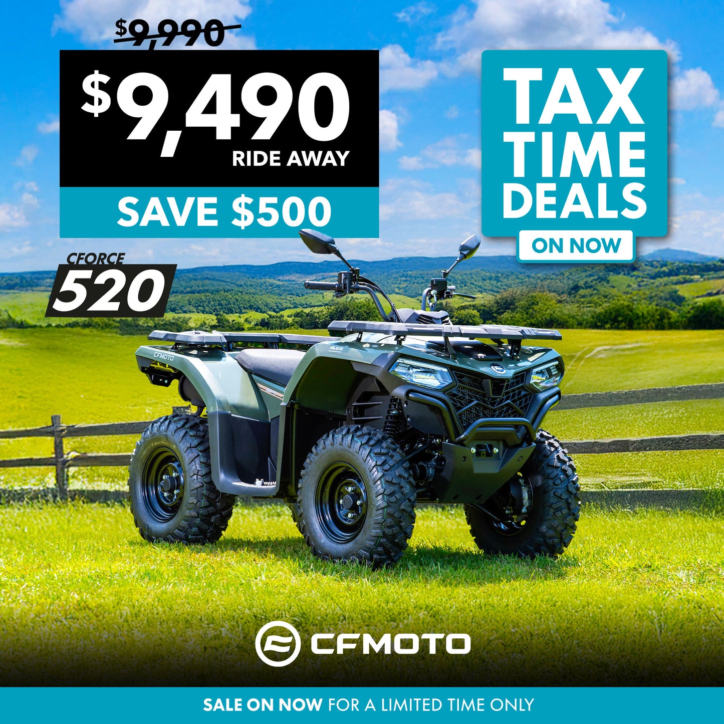 CFMOTO CFORCE 520 non EPS