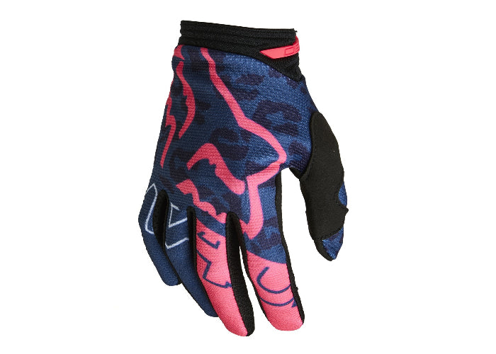 FOX 180 SKEW DARK INDIGO YOUTH GIRLS GLOVES