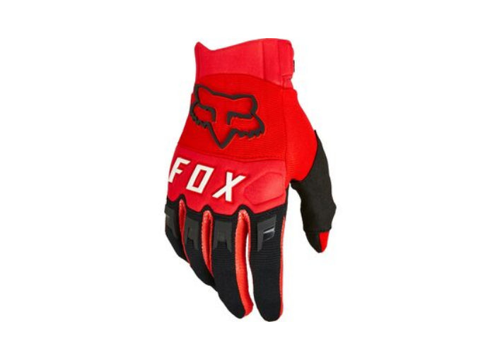 FOX 2023 DIRTPAW FLO RED YOUTH GLOVES