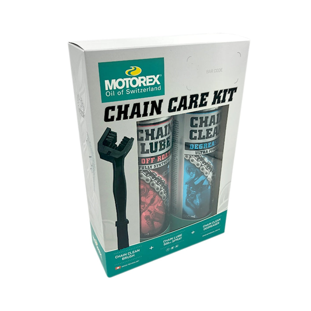 Off-Road Chain Maintenance Pack - Off-Road Lube, Cleaner and Brush